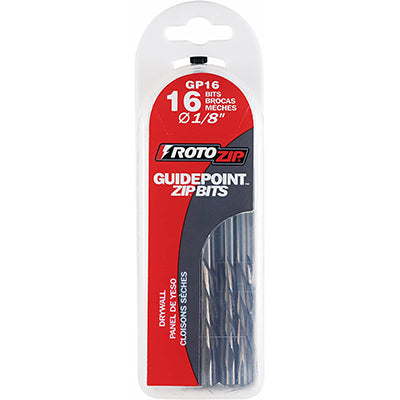 RotoZip GP16 1 8 in. Drywall Guidepoint Cutting Bit 16 Pack