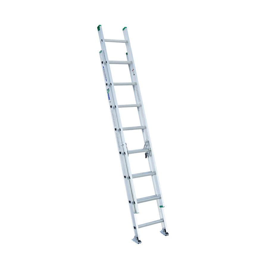 Werner Aluminum D-Rung Extension Ladder D1200-2