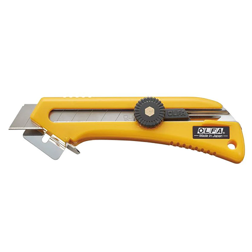 OLFA 18mm CL Adjustable Depth Control Utility Knife with Flat