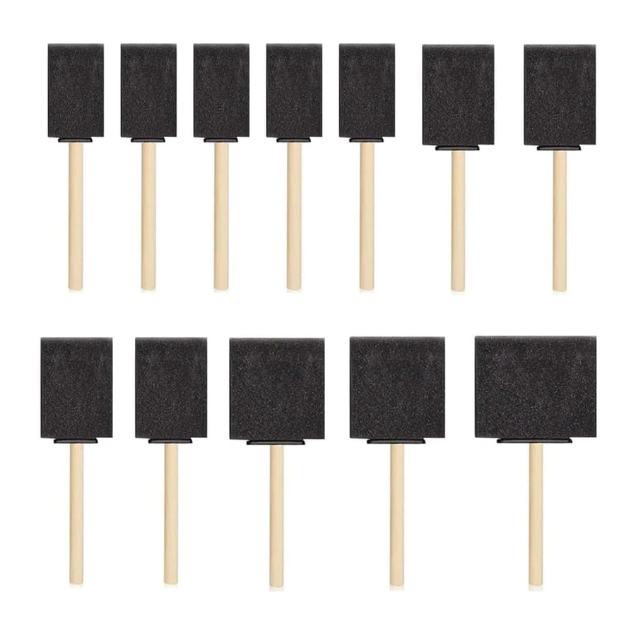 Top Work 12pcs Foam Brush Set
