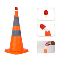ROK Collapsible Reflective Cone with Light