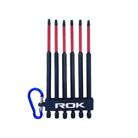 ROK 6inc Impact Driver Bit Set #2 Square - 6 Pieces