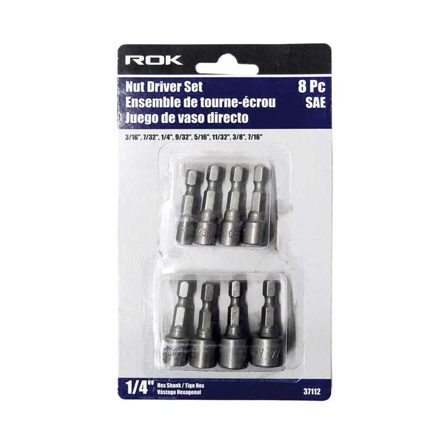 ROK SAE Nut Driver Set - 8pc