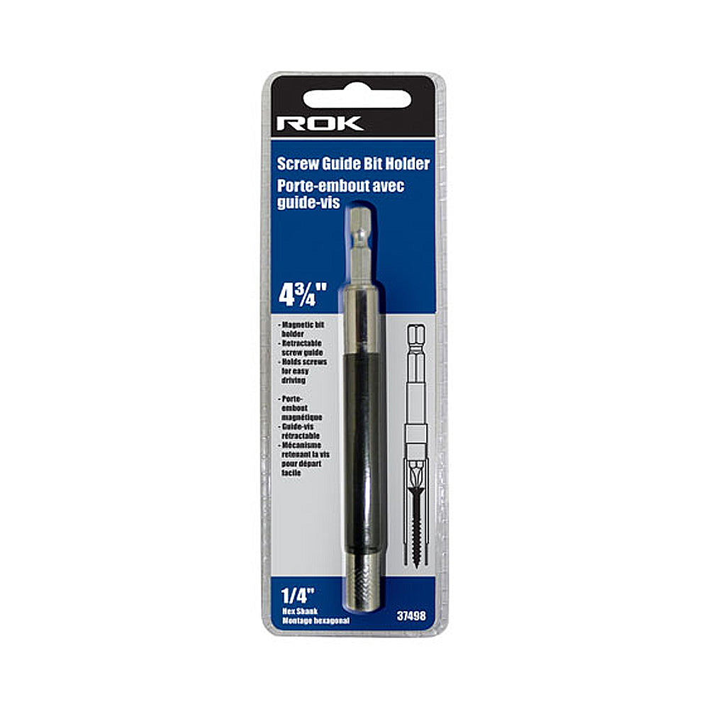 ROK Screw Guide Bit Holder 4-3/4"