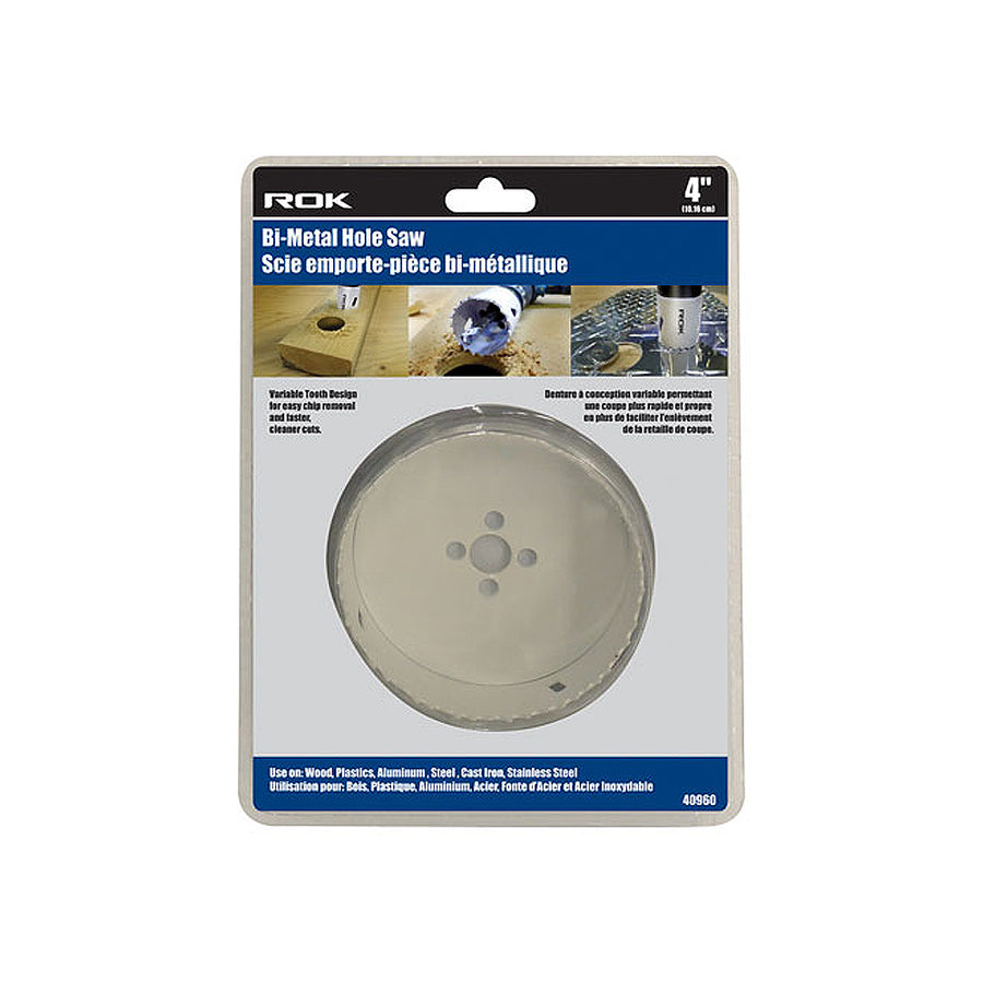 ROK 4inch Bi-Metal Hole Saw