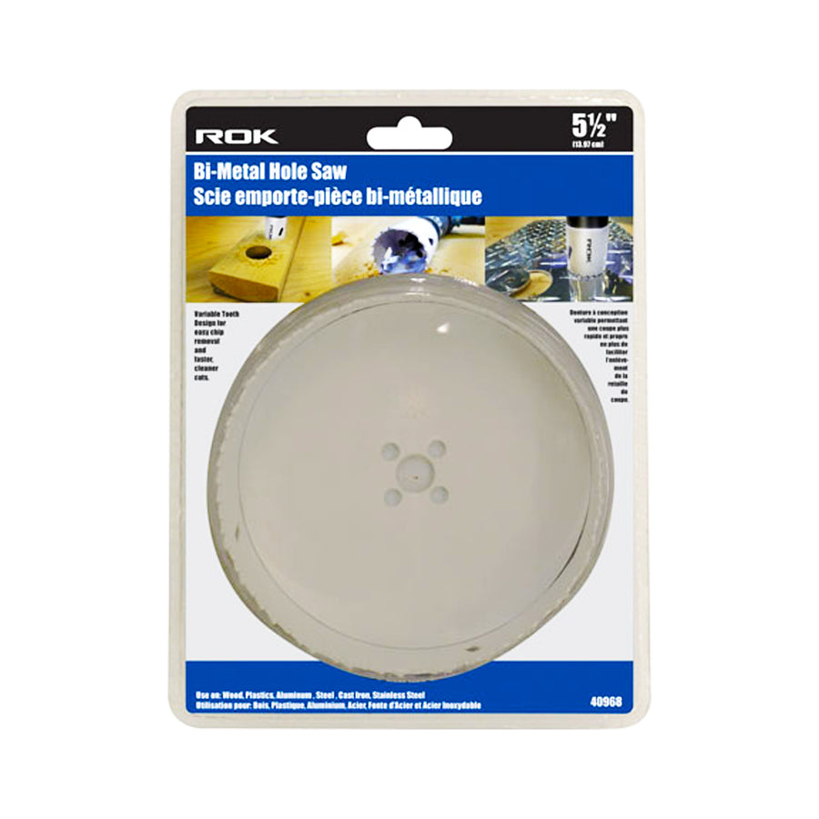 ROK Bi-Metal Hole Saw 5-1/2in