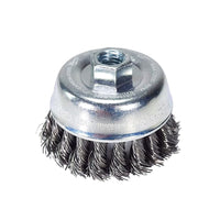 Milwaukee Knot Cup Wire Brush - 3in and 3-1/2in