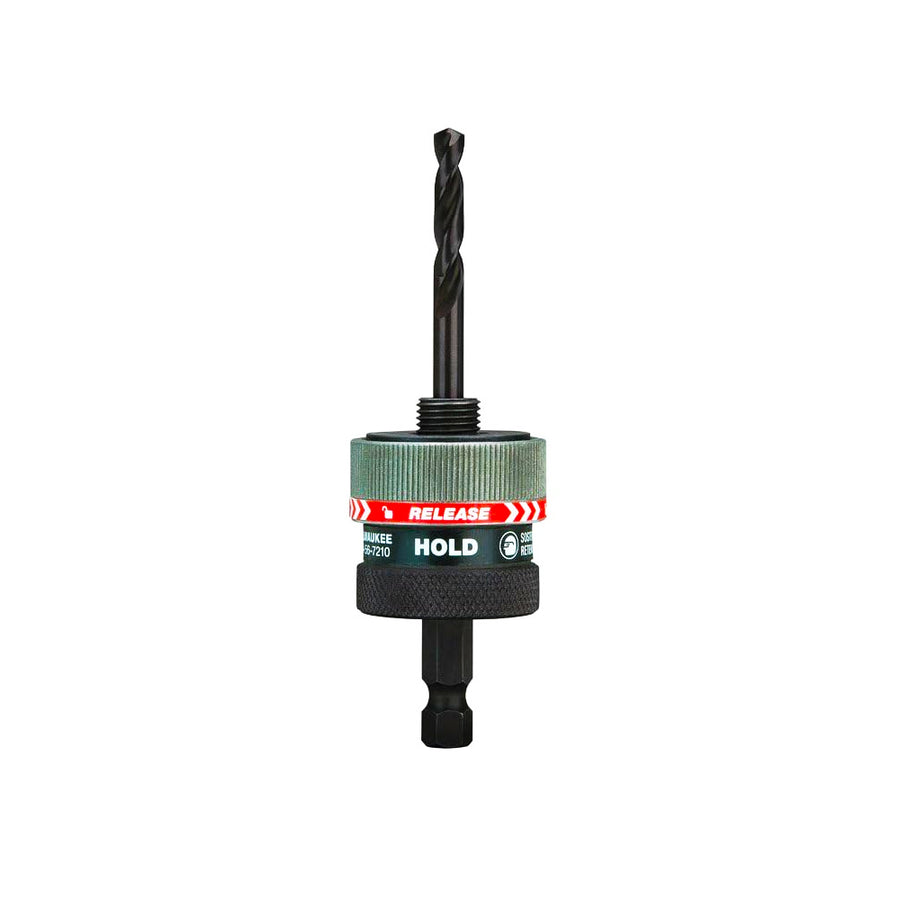 Milwaukee Shank Twist Release Hole Saw Arbor 3/8in