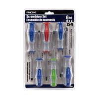 ROK Comfort Grip Screwdriver 6pc Set