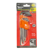 Tooltech 9PC Hex Key Set
