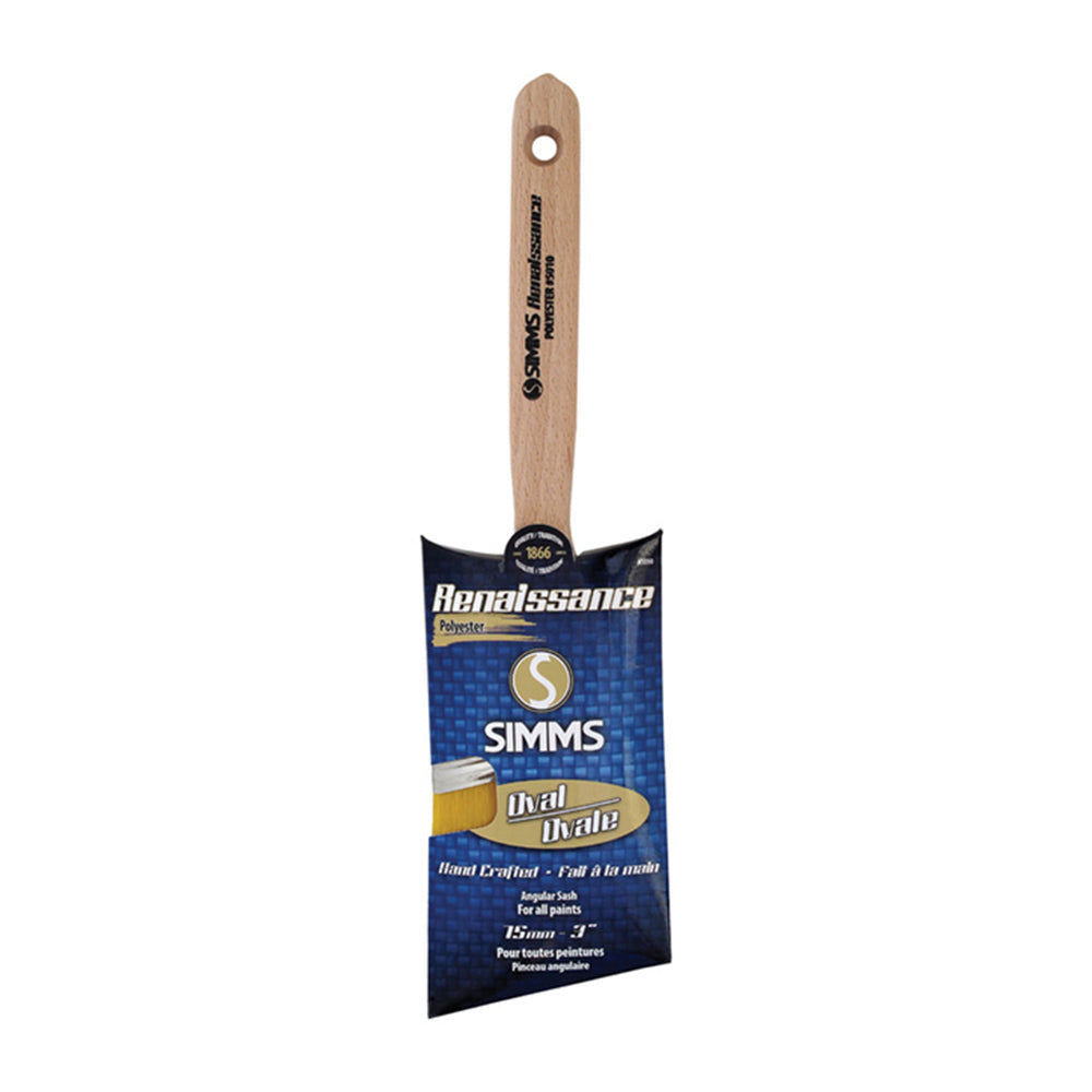 Simms Renaissance Paint Brush - Oval Head