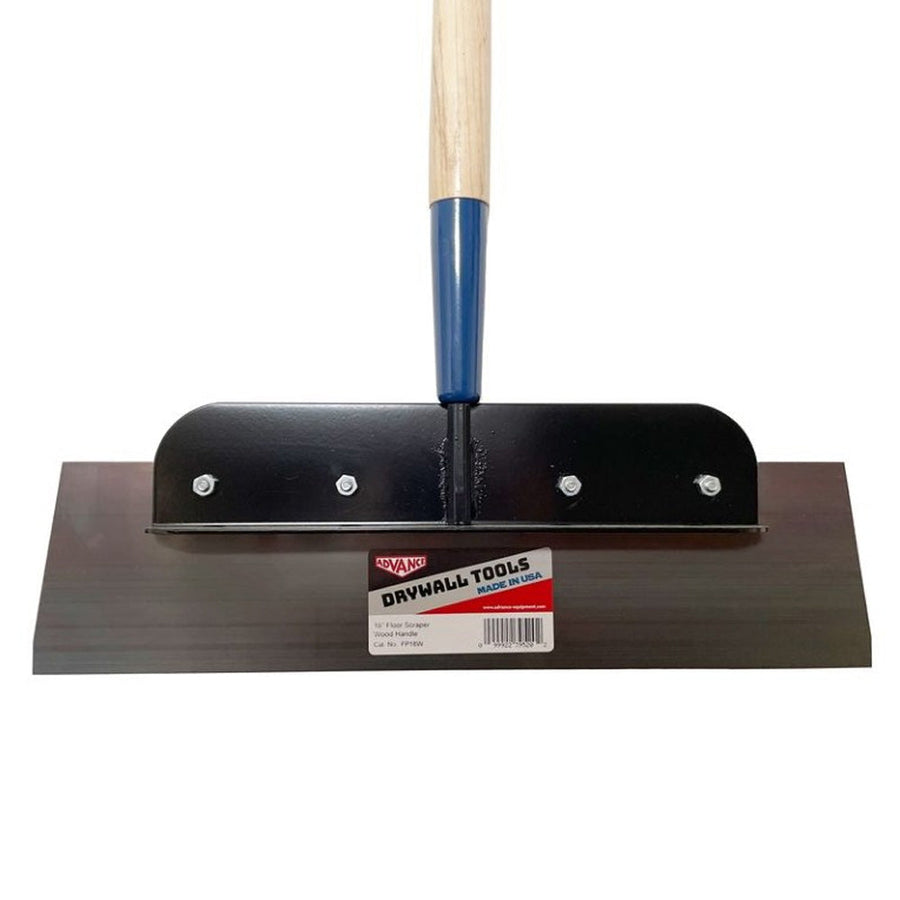 Advance Heavy Duty Floor Scraper w/ Wooden Handle