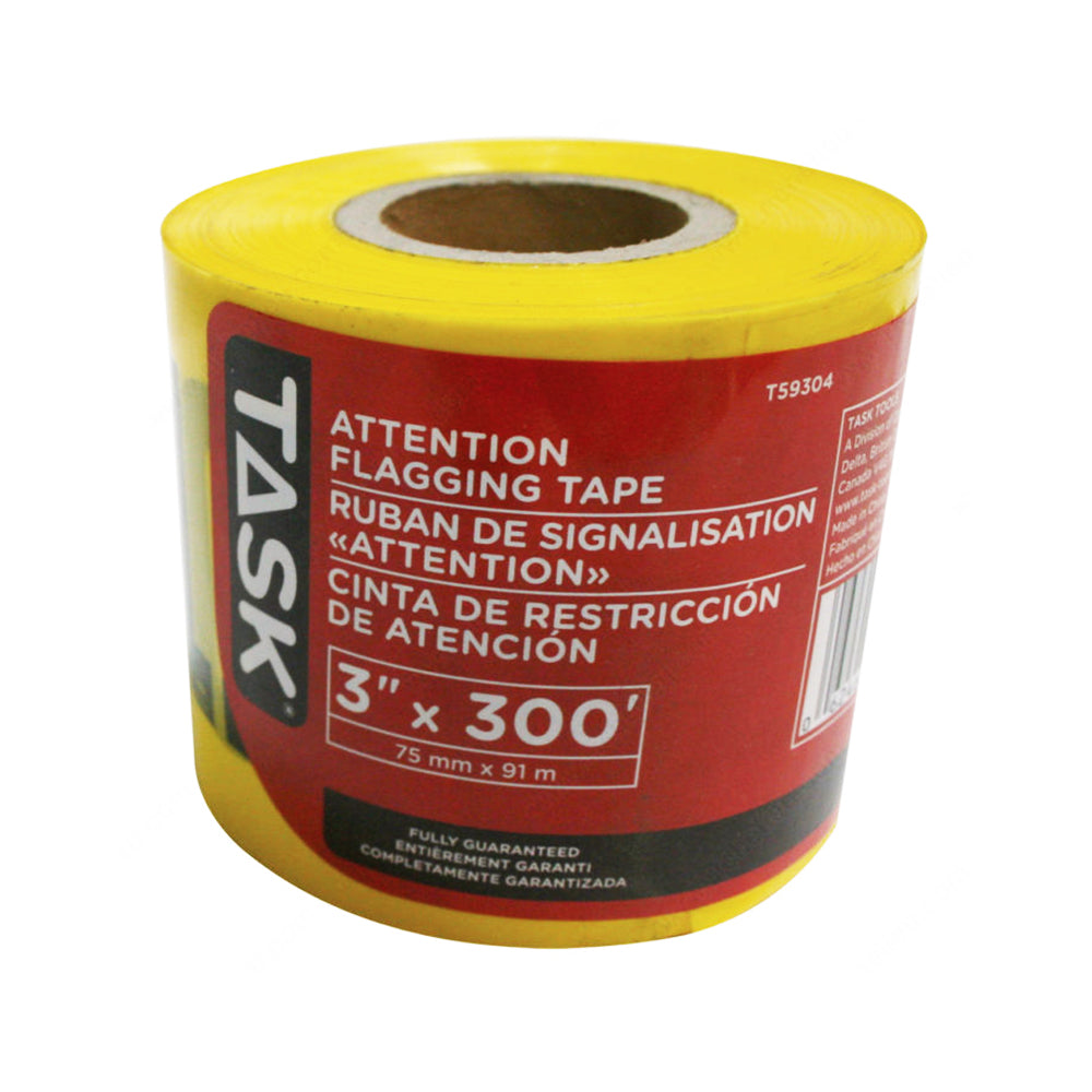 Flaaging TASK Attention Flagging Tape | ADSS - Alberta Drywall & Stucco Supply