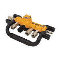 DeWalt D55040 Heavy-Duty QUADRAPORT™ Air Line Splitter with Regulator & 1/4 in. Couplers