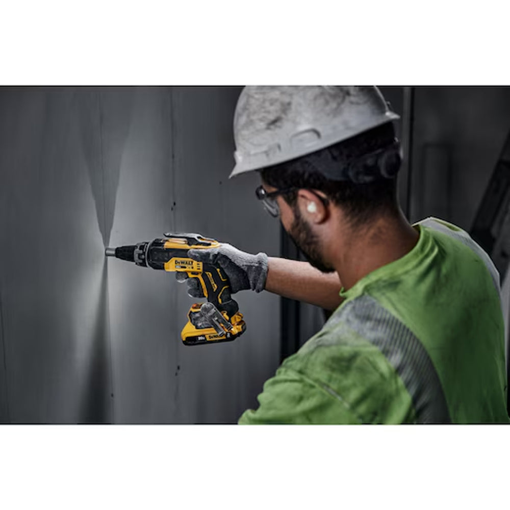 DeWalt DCF630D2 20V MAX* XR® Brushless Drywall Screwgun Kit (2.0Ah)