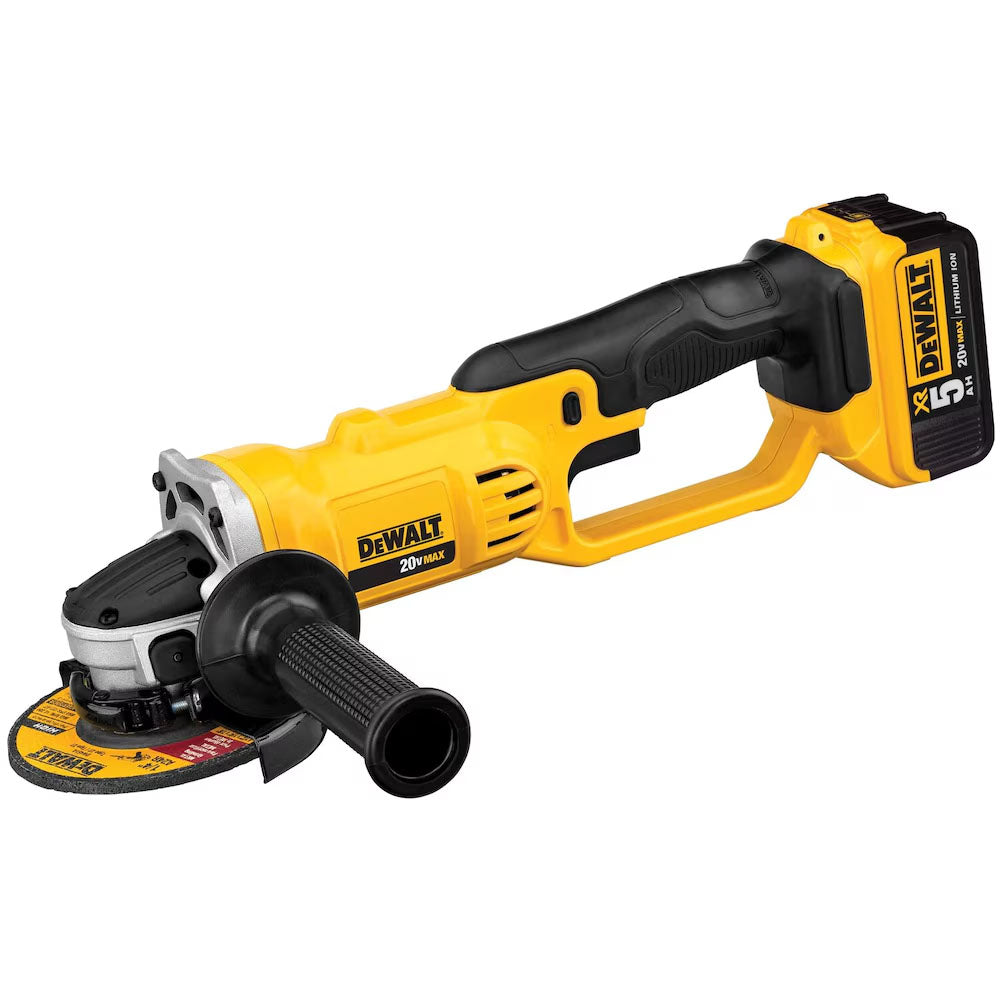 DeWALT 20V MAX Lithium-Ion Cordless 4-1/2-inch to 5-inch Grinder Kit (REFURBISHED)