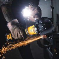 DeWALT 20V MAX XR Lithium-Ion Cordless Brushless 4-1/2-inch Paddle Switch Small Angle Grinder with Kickback Brake