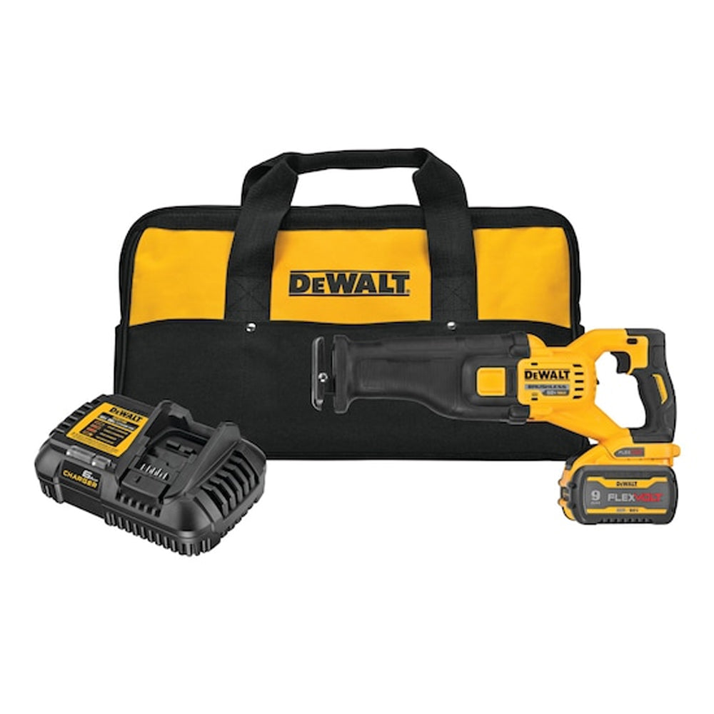 DeWalt DCS389X1 60V MAX* Brushless Cordless Reciprocating Saw Kit