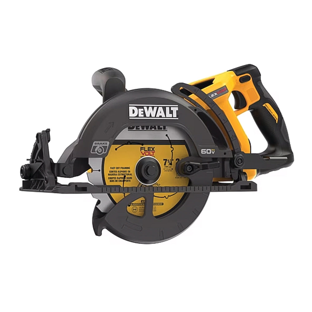 DeWALT Flex Volt 60V Max 7 1/4 Cordless Worm Drive Style Saw