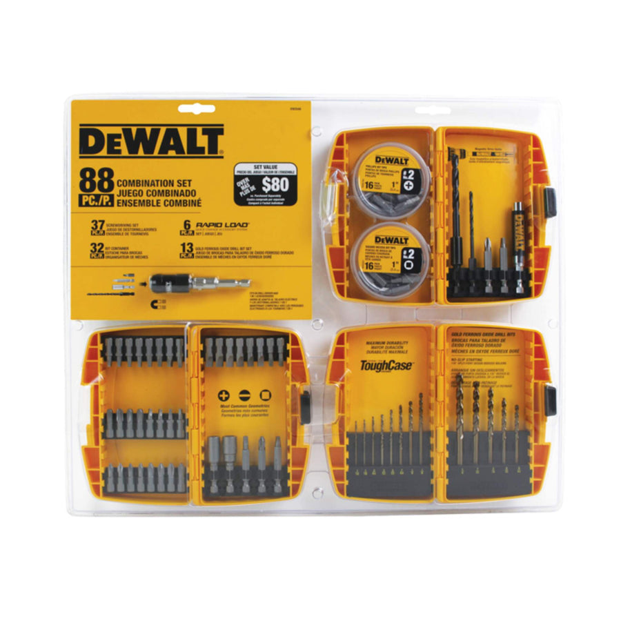 DeWalt DW2548C 88 Piece Combination Accessory Set
