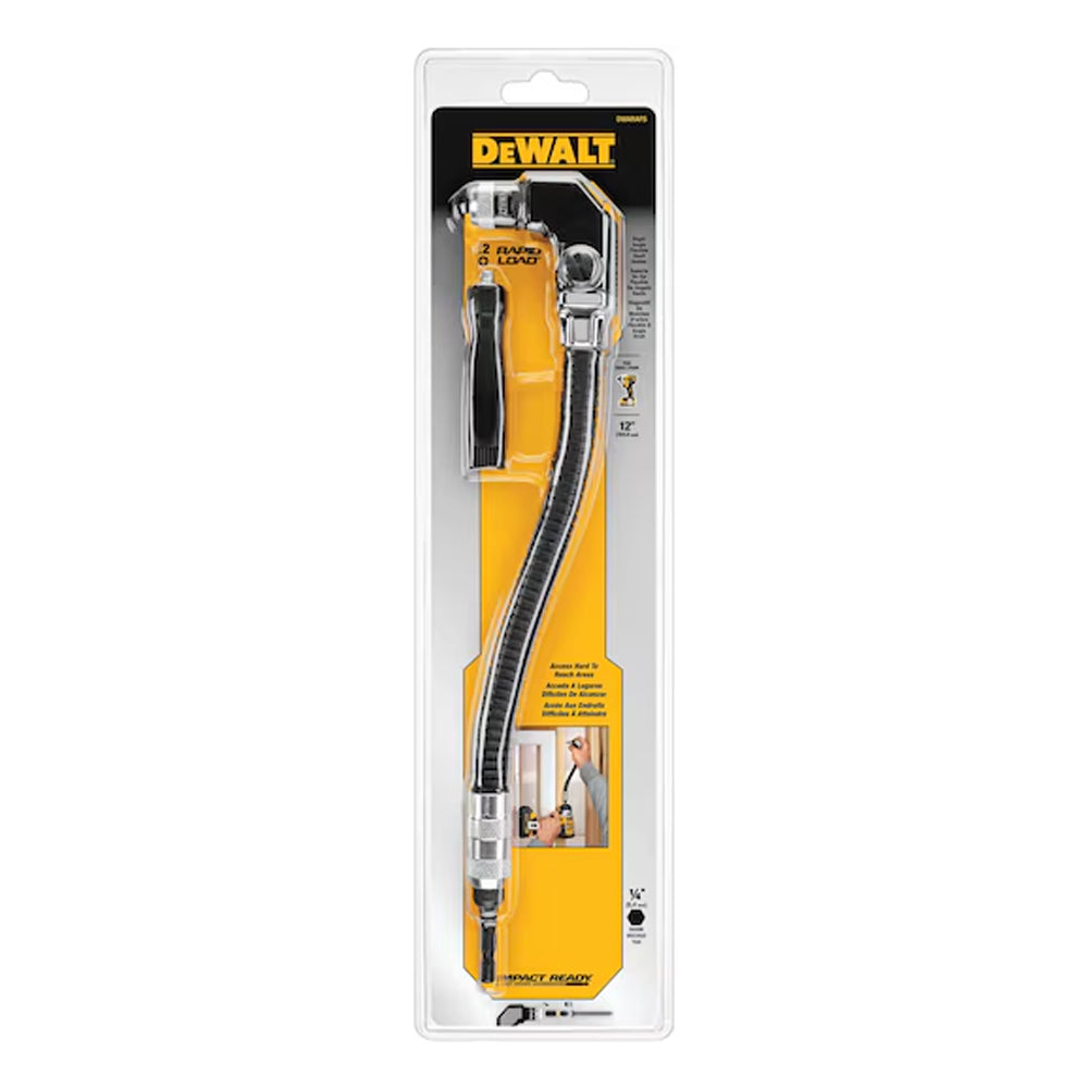 DeWalt DWARAFS Right Angle Flex Shaft 12"