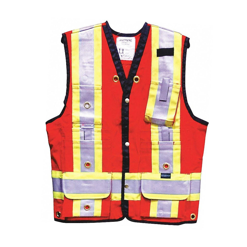 Duratech High-Vis Vest XL | ADSS - Alberta Drywall & Stucco Supply