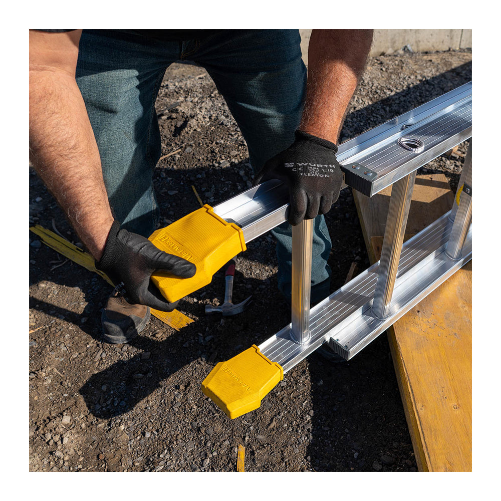 MetalTech End Cap Protectors for extension ladders - PAIR