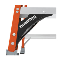 MetalTech 6FT Fiberglass Step Ladder 300 LB