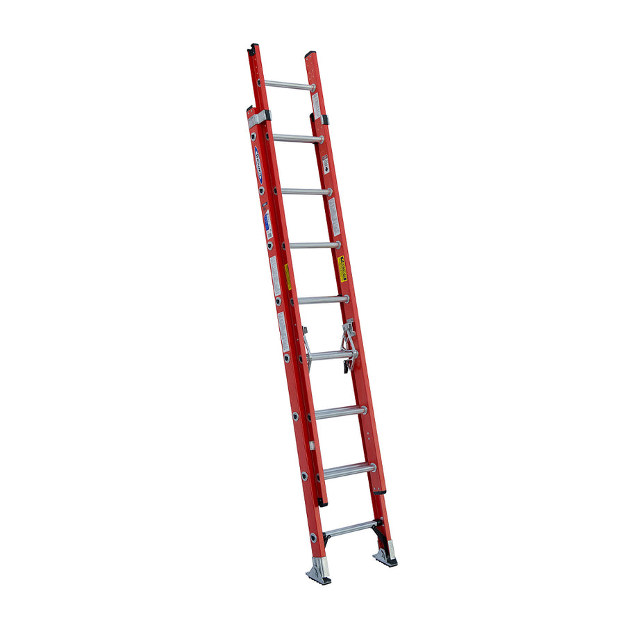 Werner Fiberglass D-Rung Extension Ladders D6200-2/D6200-1