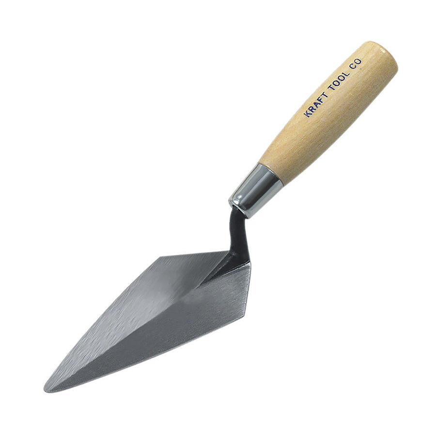 Kraft 5.5" x 2.5" Pointing Trowel w/ Wooden Handle