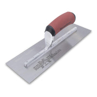 Marshalltown High Carbon Steel Finishing Trowel w/ Curved Durasoft Handle