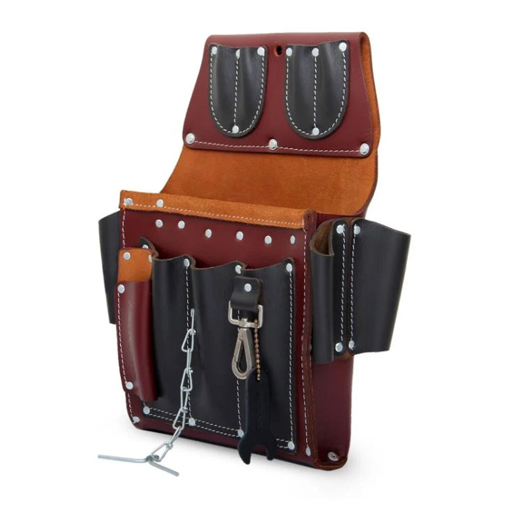 MechTools Leather Pro Electrician Tool Bag