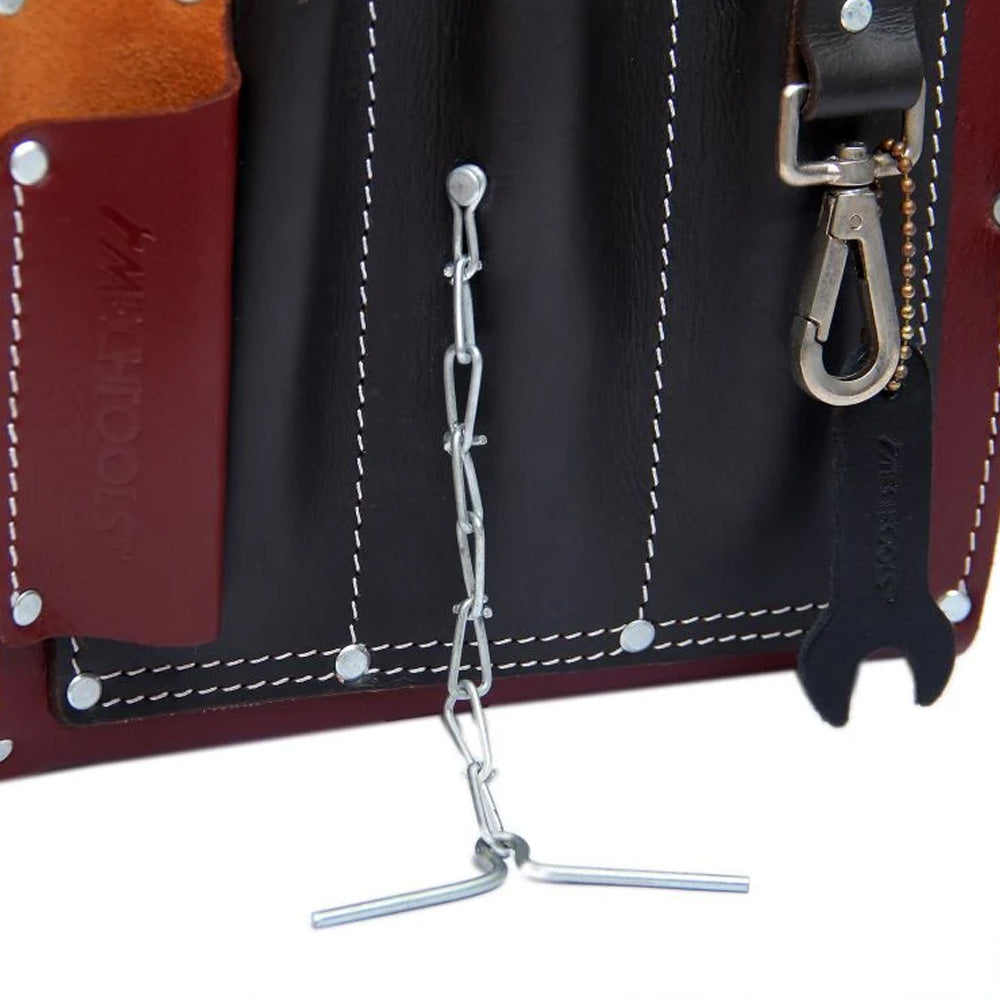 MechTools Leather Pro Electrician Tool Bag
