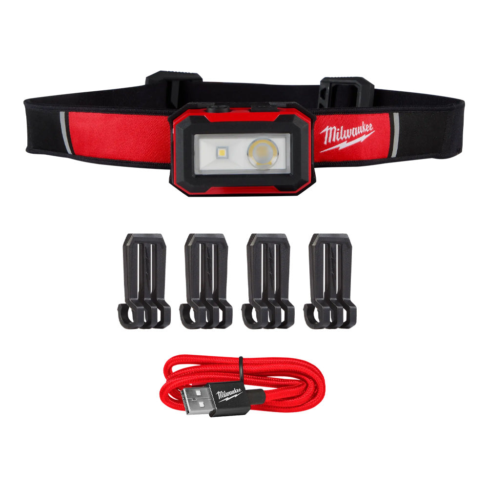 Milwaukee Rechargeable Magnetic Headlamp & Task Light