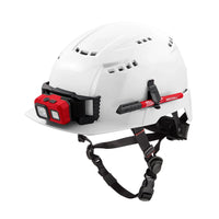 Milwaukee Front Brim Vented Safety Helmet