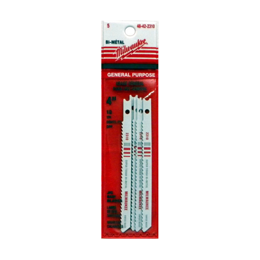 Milwaukee Jig Saw Blades General Purpose 4"