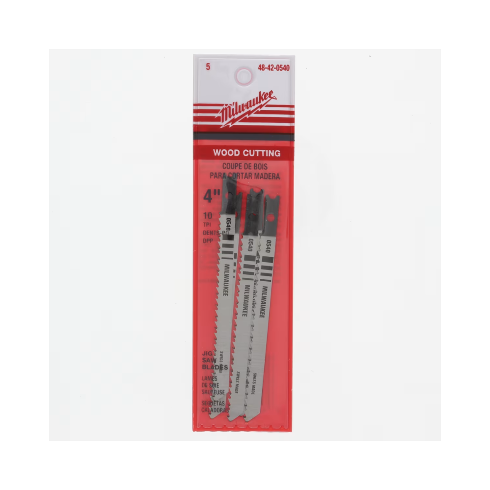 Milwaukee Jig Saw Blades Wood Cutting 4"