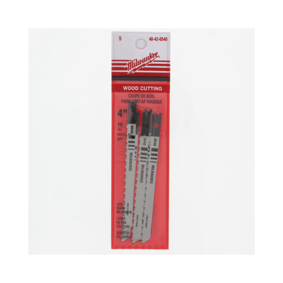 Milwaukee Jig Saw Blades Wood Cutting 4"