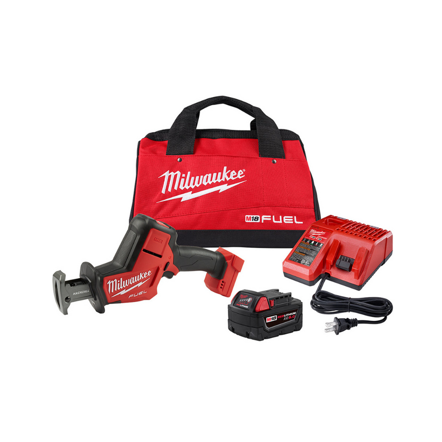 Milwaukee M18 Hackzall One Handed Recip Saw Kit