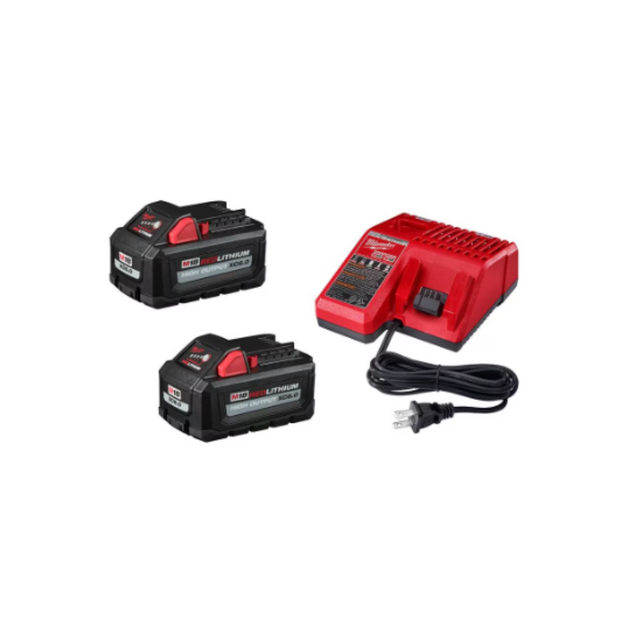 Milwaukee Red Lithium XC5.0/CP2.0 Starter Kit M18