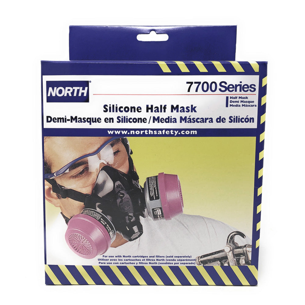 CLEARANCE NORTH 7700 Series Silicone Half Mask