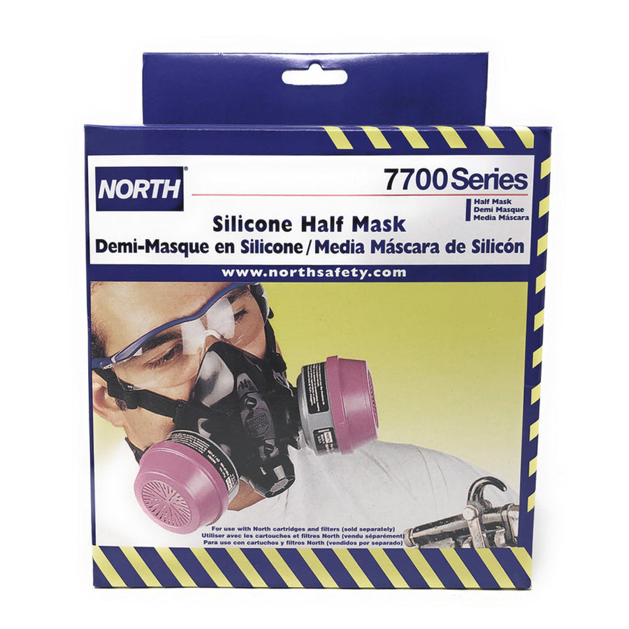 CLEARANCE NORTH 7700 Series Silicone Half Mask