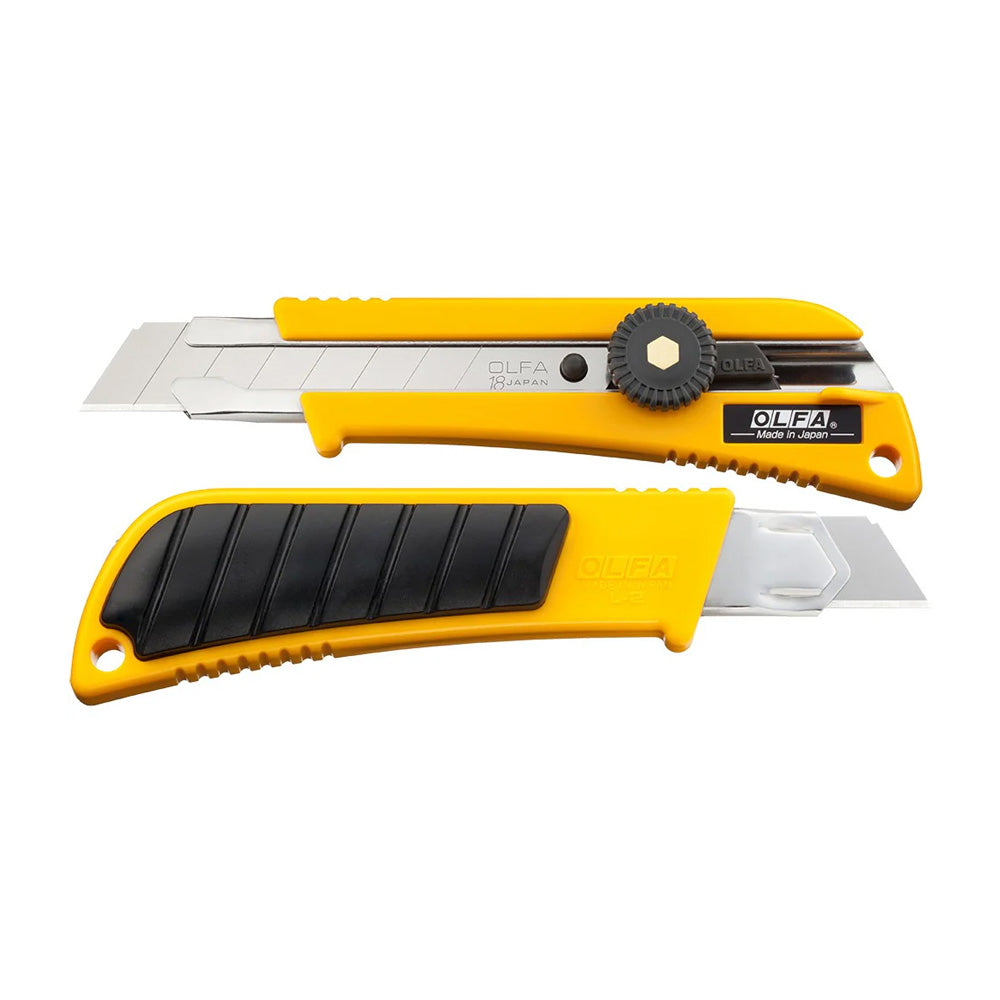 OLFA 18mm L-2 Rubber Inset Utility Knife