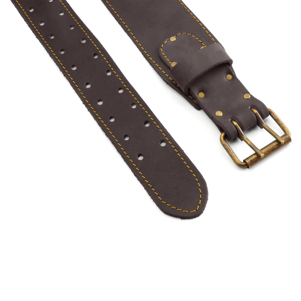 OX PRO 3" Tool Belt, Oiled Tanned Leather