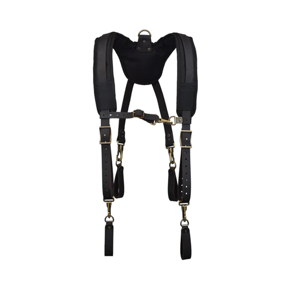 Ox Tools Pro Suspenders, Oil-Tanned Leather