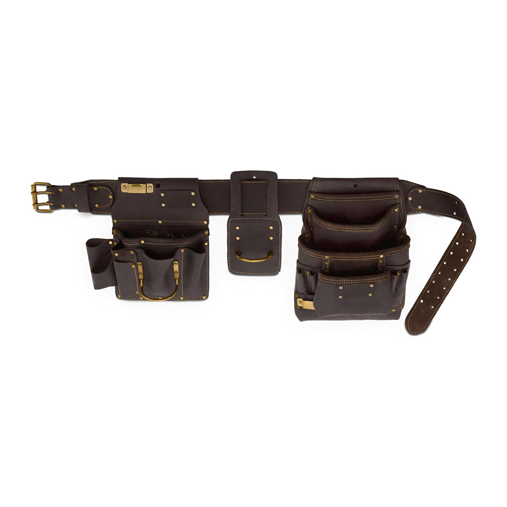 OX Tools Pro 4-Piece Drywaller's Rig, Oil-Tanned Leather