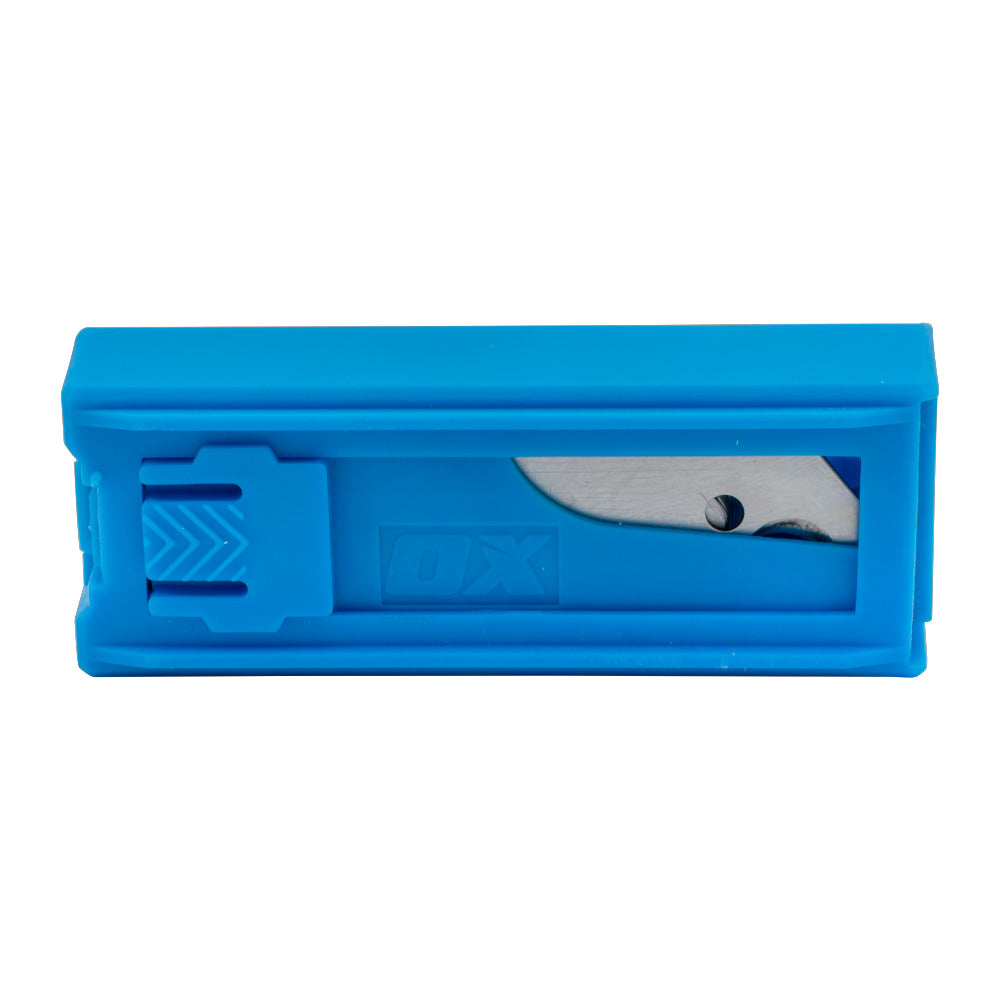 OX Pro Heavy Duty Hooked Knife Blades & Dispenser (10 Pack)