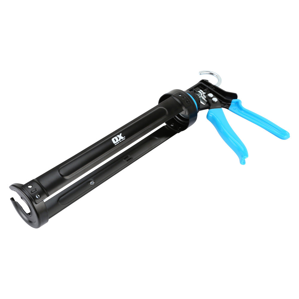 Ox Pro 29-Ounce Heavy-Duty Caulk Gun - 12:1 Thrust Ratio