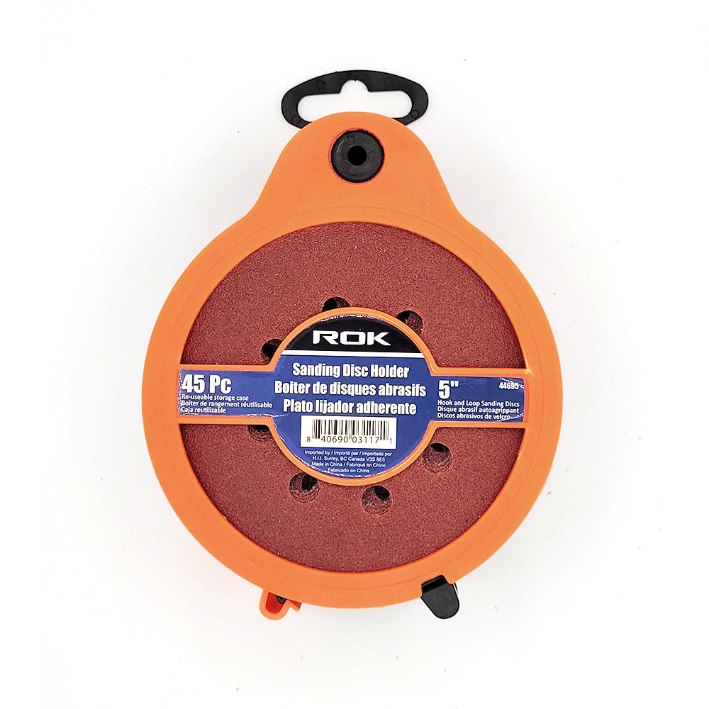 ROK 45-Piece 5 Inch Sanding Disc Holder