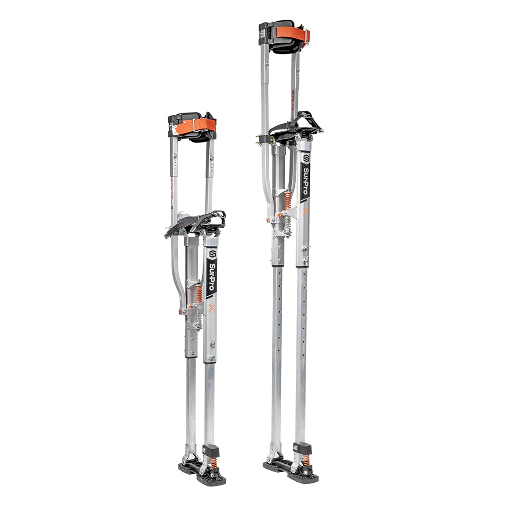 SurPro S2X Aluminum Drywall Stilts 38